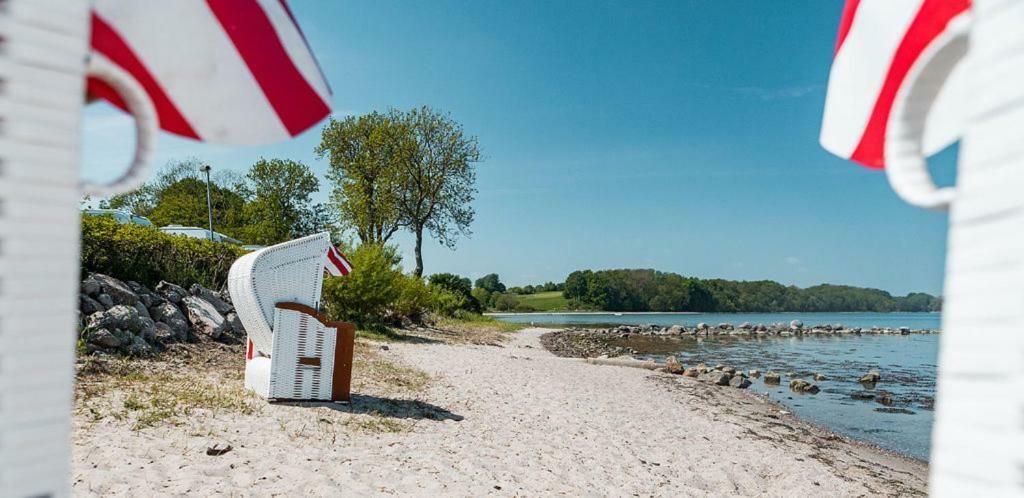 Ferienwohnung Fördeferien Bockholmwik Munkbrarup Exterior foto